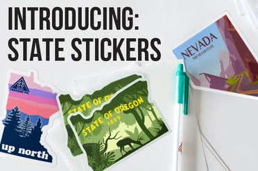 Introducing: State Stickers